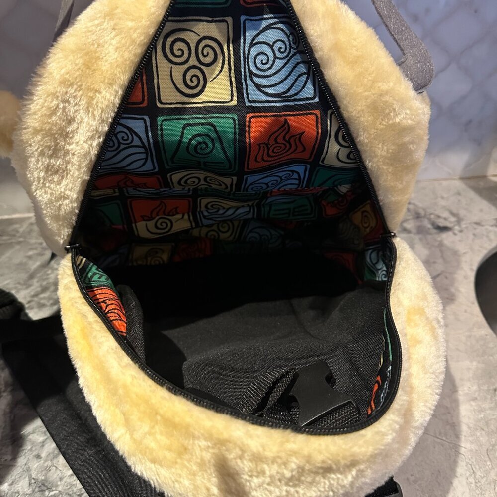 Avatar: The Last Airbender Appa Reversible Plush Flip Backpack – NWT - Picture 4 of 13